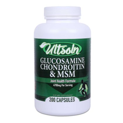 Ultsoln Glucosamine Chondroitin MSM– 200 capsules Joint Health