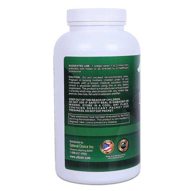 Ultsoln Lecithin 1200mg - 100 softgelNon-GMO - Image 4