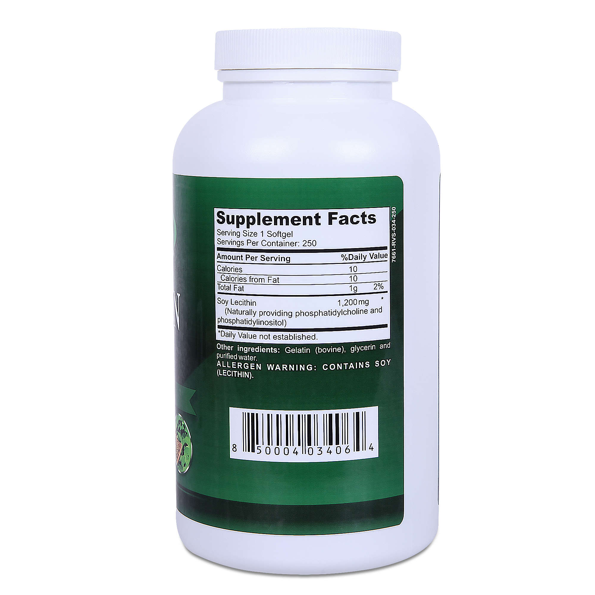 Ultsoln Lecithin 1200mg - 100 softgelNon-GMO - Image 3